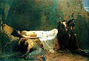 Homer Dodge Martin Death of Minnehaha France oil painting artist
